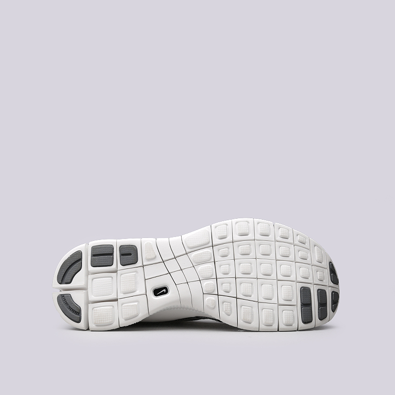 мужские серые кроссовки Nike Free Flyknit Mercurial 667978-009 - цена, описание, фото 5
